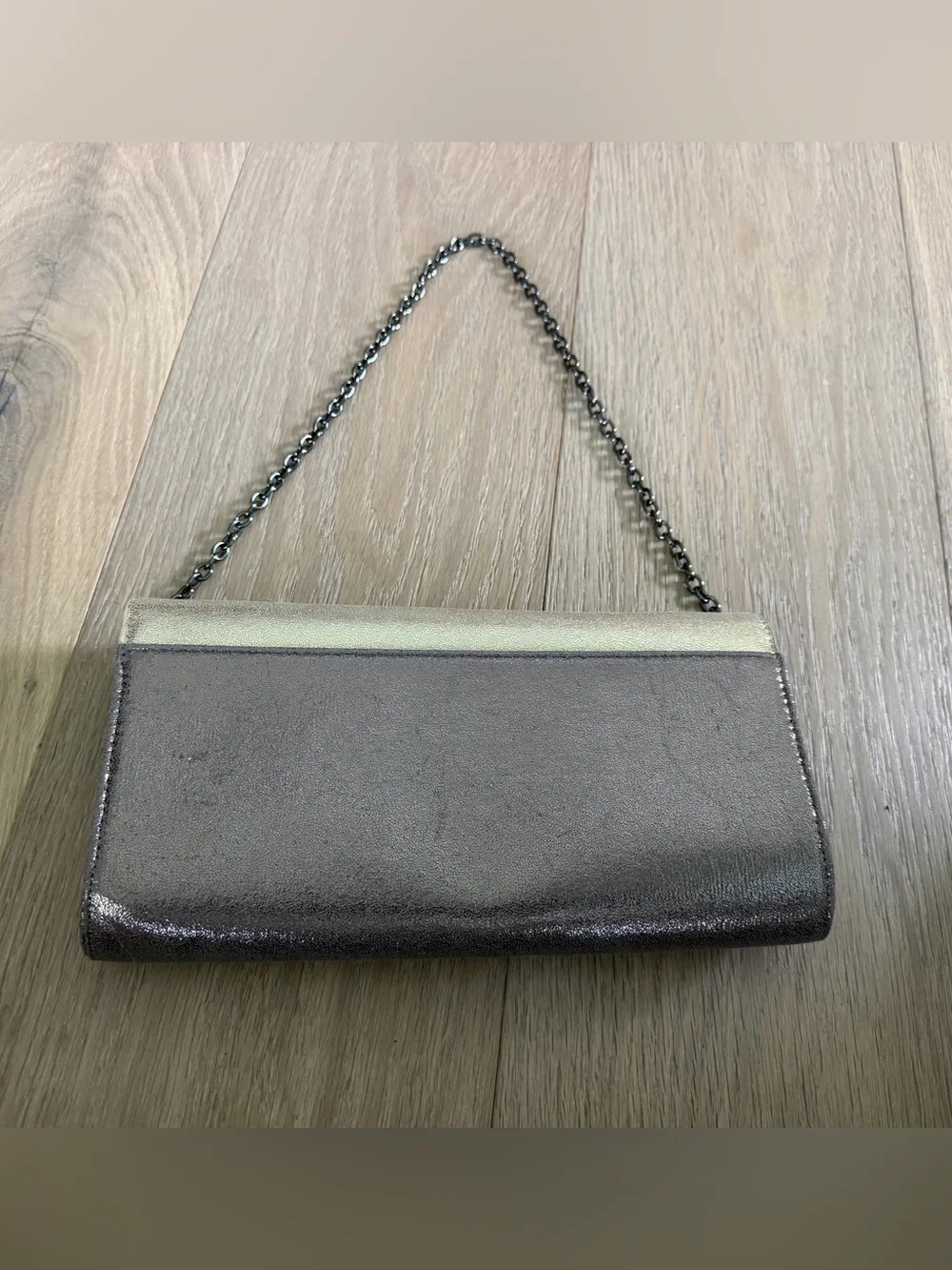 Kate Landry Metallic Evening Bag
